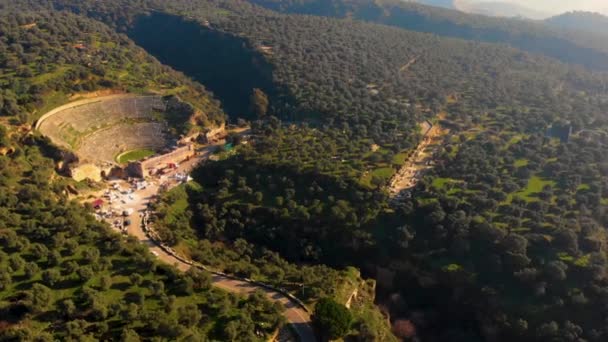 Nysa Maeander Een Oude Stad Bisdom Van Klein Azië Kilometer — Stockvideo