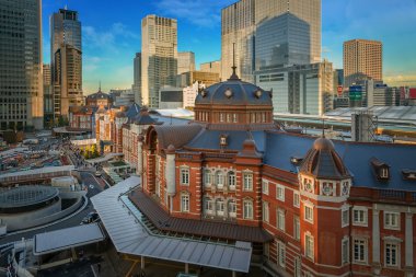 Japonya'da Tokyo İstasyonu