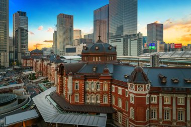 Japonya'da Tokyo İstasyonu