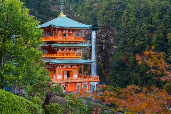 Pagoden i Seiganto-ji templet i Wakayama, Japan — Stockfoto