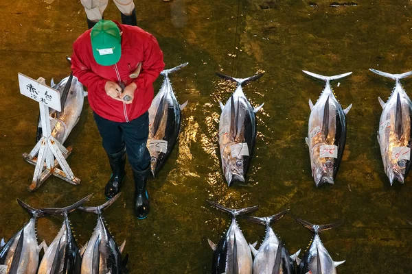 Katsuura Nigiwai Market en Wakayama, Japón — Foto de Stock