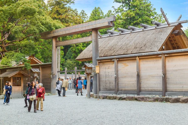 三重県伊勢市の伊勢神宮 Geku(Ise Grand shrine-outer shrine) — ストック写真