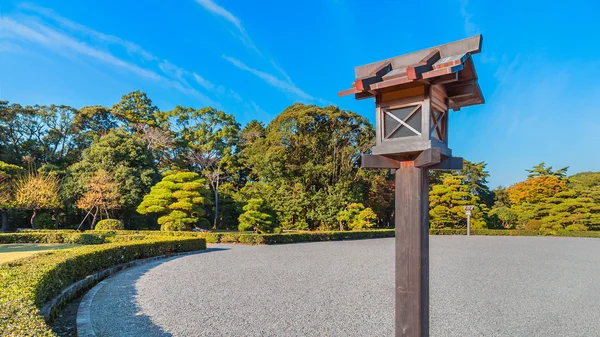 Ise Jingu Naiku (Ise Grand shrine - внутренняя святыня) in Ise City, Mie Prefecture in Japan — стоковое фото