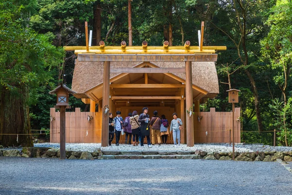 Ise jingu geku (ise grand shrine - äußerer Schrein) in ise city, mie-Präfektur — Stockfoto