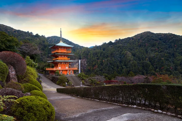 Pagoda Seiganto-ji Tapınağı: Wakayama, Japan — Stok fotoğraf