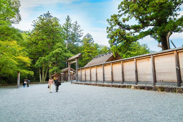 Ise Jingu Geku (Ise Gran Santuario - santuario exterior) en la ciudad de Ise, Prefectura de Mie —  Fotos de Stock