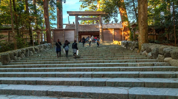 İMKB Jingu Naiku(Ise Grand shrine-inner shrine) İMKB City, Mie İli, Japonya — Stok fotoğraf