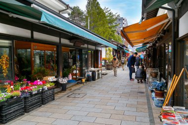 Nawate Dori, Matsumoto, Japonya'da bir alışveriş caddesi