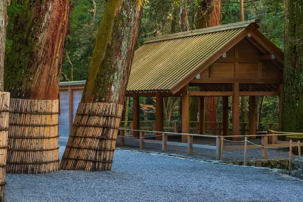 Ise Jingu Naiku(Ise Grand shrine-inner shrine) w mieście Ise w prefekturze Mie — Zdjęcie stockowe