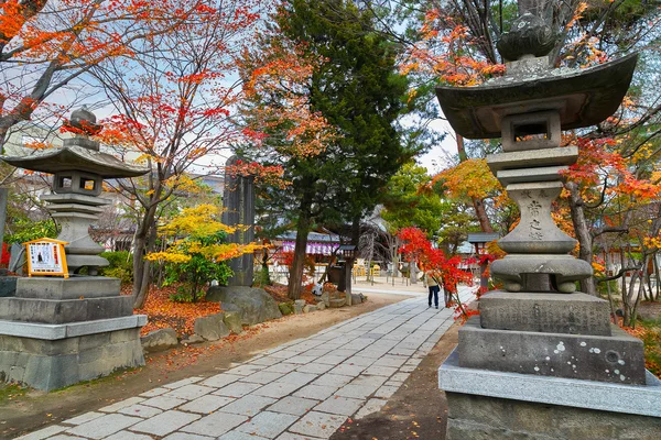 Santuário Yohashira Jinja em Matsumoto — Fotografia de Stock