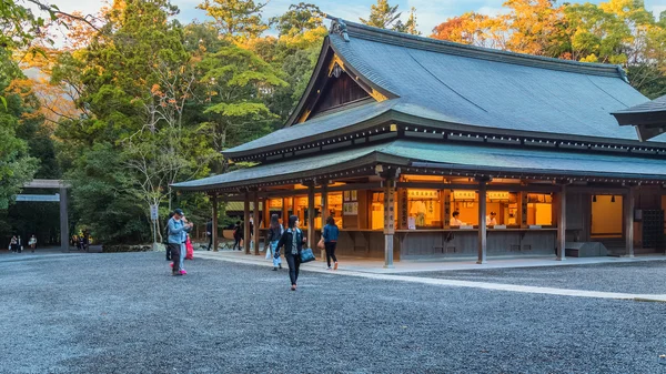 Ise jingu naiku (ise grand shrine - innerer Schrein) in ise city, mie-Präfektur — Stockfoto