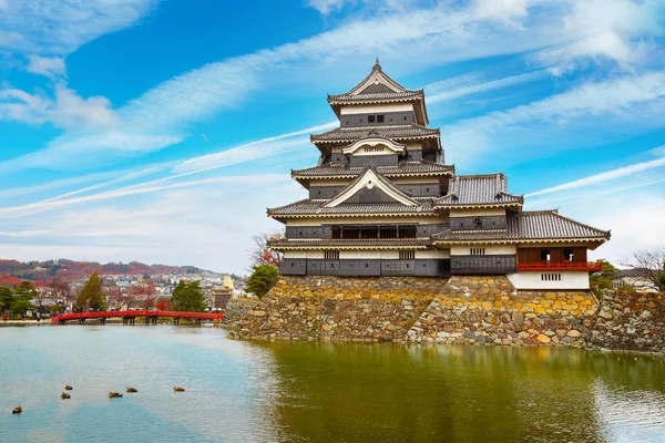Κάστρο Matsumoto στο Matsumoto City, Nagano, Ιαπωνία — Φωτογραφία Αρχείου