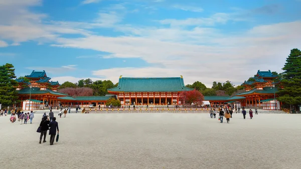 Santuario Heian-jingu a Kyoto, Giappone — Foto Stock