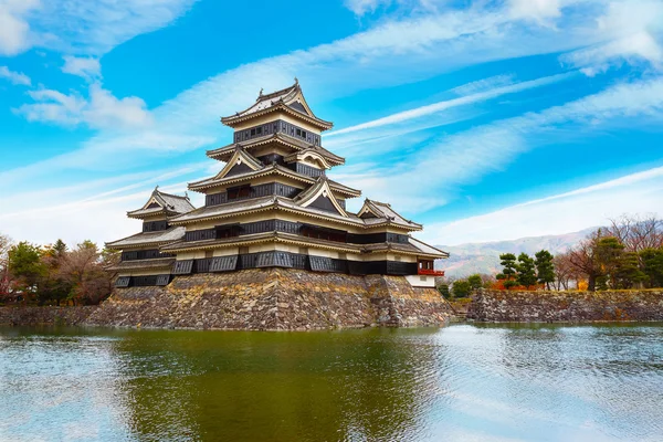 Kasteel Matsumoto in Matsumoto City, Nagano, Japan — Stockfoto