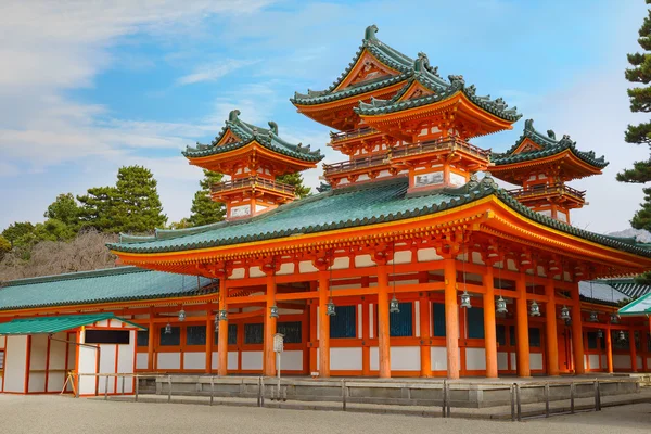 Dragon Hall no Santuário de Heian-jingu em Kyoto, Japão — Fotografia de Stock
