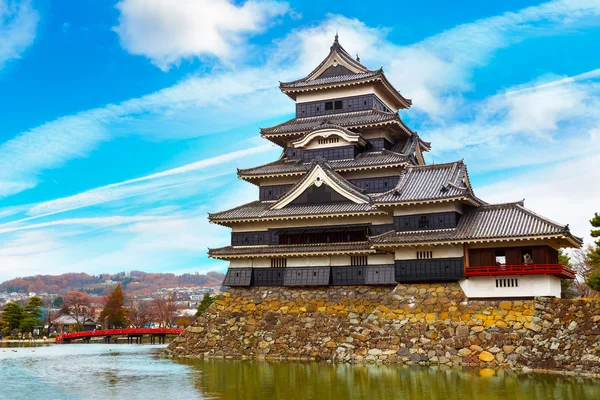 Kasteel Matsumoto in Matsumoto City, Nagano, Japan — Stockfoto