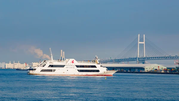 Porto di Yokohama in Giappone — Foto Stock