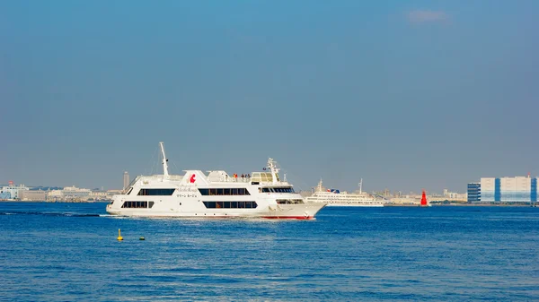 Porto di Yokohama in Giappone — Foto Stock