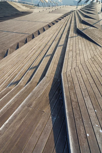 Osanbashi Pier - Yokohama internationale Passenger Terminal in Japan — Stockfoto