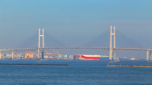 Yokohama-Hafen in Japan — Stockfoto