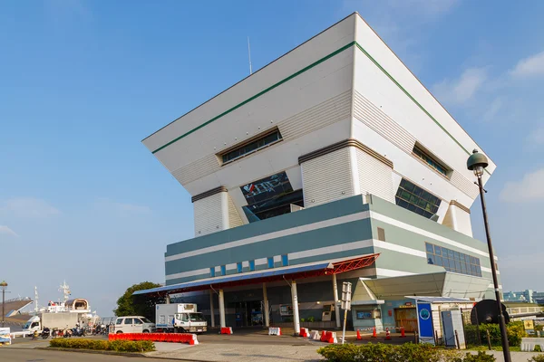 Osanbashi Pier - Yokohama Terminal Międzynarodowy pasażerski w Japonii — Zdjęcie stockowe