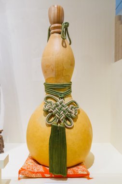 Tokyo, Japonya - 25 Kasım 2015: Kabak sanat çeşitli tür ve 