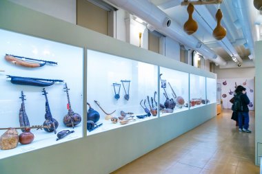 : Çeşitli tür bir kabak Sanatlar Ulusal Müzesi doğa ve Bilim Tokyo