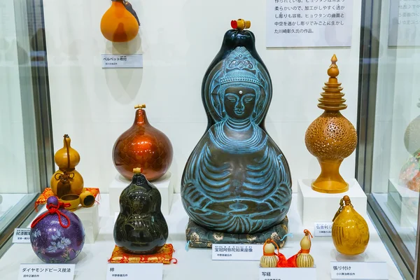 : 東京の国立科学博物館科学でひょうたんの芸術の様々 な種類 — ストック写真