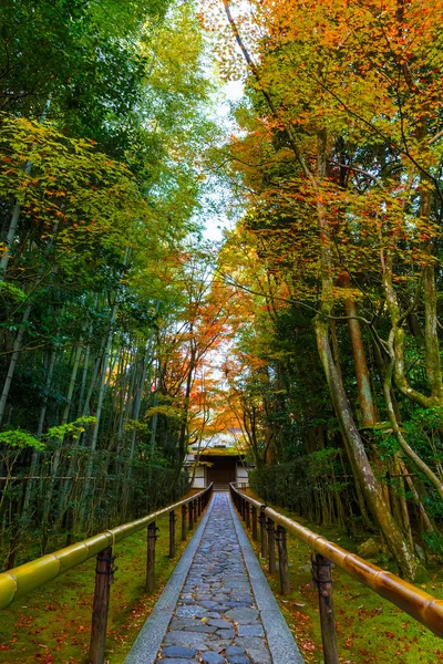 Jesień w Koto w świątyni Sub Daitokuji Rozciągacz w Kioto, Japonia — Zdjęcie stockowe