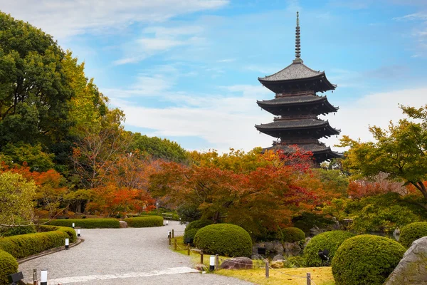 Toji Temple in Kyoto, Japan — Stock Photo, Image