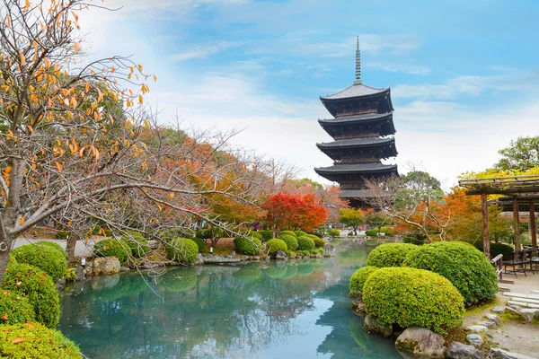 Toji Temple in Kyoto, Japan — Stock Photo, Image