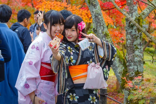 Giovani donne giapponesi — Foto Stock