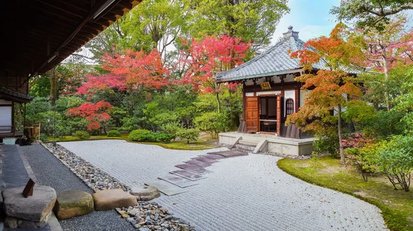 日本京都 kennin 寺 — 图库照片