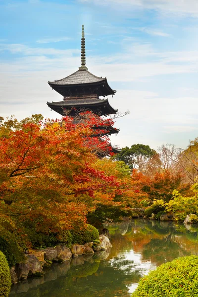 Chrám Toji v Kjótu, Japonsko — Stock fotografie