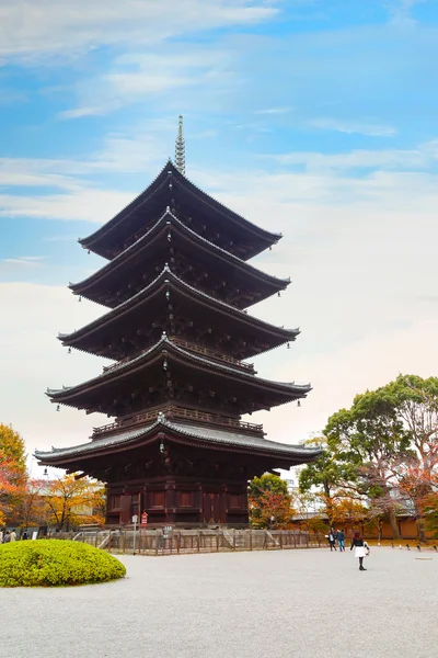 Toji tempel in Kyoto, Japan — Stockfoto