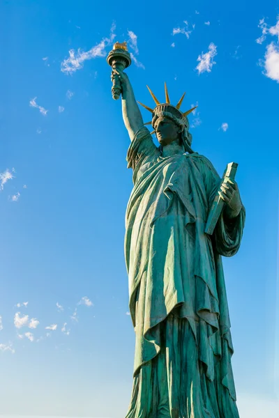 Estátua da Liberdade na área de Odaiba, Tóquio, Japão — Fotografia de Stock