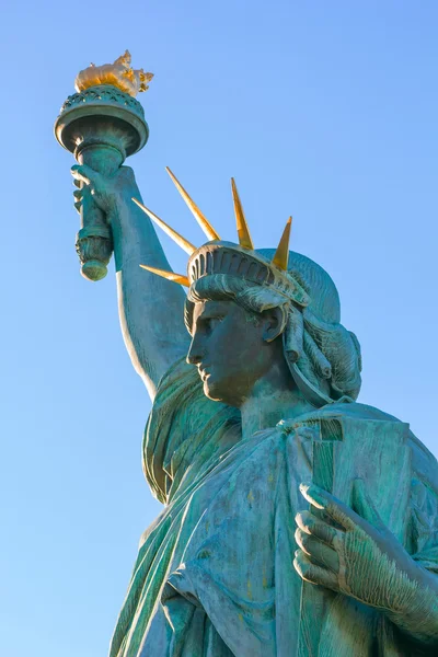 Estátua da Liberdade na área de Odaiba, Tóquio, Japão — Fotografia de Stock