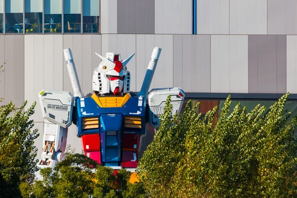 Pełnowymiarowe Mobile garnitur Gundam — Zdjęcie stockowe