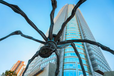 Maman - a spider sculpture at  Roppongi Hills clipart