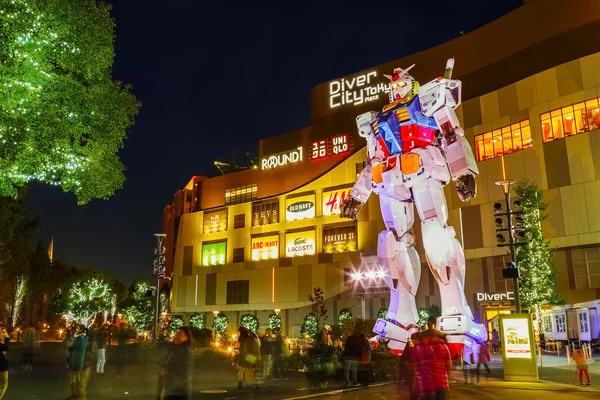 Terno móvel em tamanho real Gundam — Fotografia de Stock