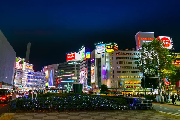 Distrito de Ikebukuro em Tóquio — Fotografia de Stock