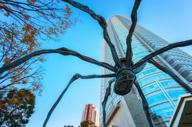 Maman - a spider sculpture at Roppongi Hills clipart