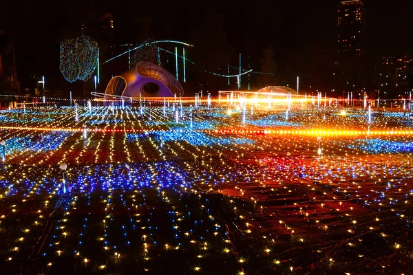 Illuminations light up at at Roppongi Hills — Stock Photo, Image