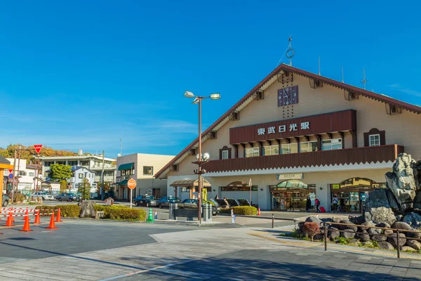 Tobu- Estación Nikko en Tochigi, Japón — Foto de Stock