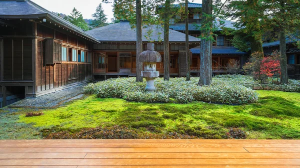 Villa Imperial Tamozawa em NIkko, Prefeitura de Tochigi, Japão — Fotografia de Stock