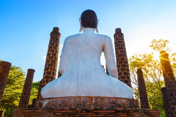 Grand Hall Wat Maha świątyni w prowincji Sukhothai, Tajlandia - został wpisany na listę światowego dziedzictwa UNESCO — Zdjęcie stockowe