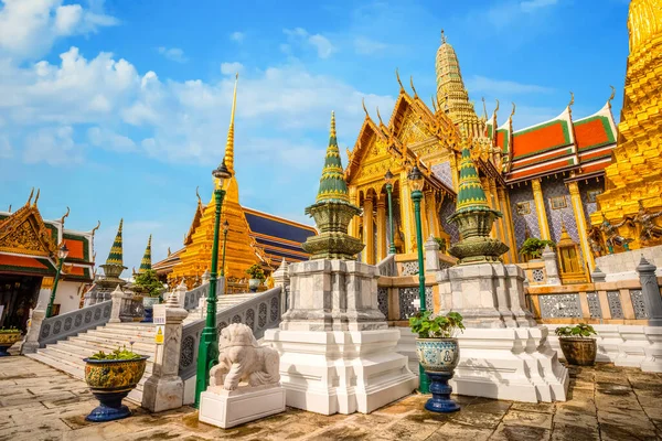 Wat Phra Kaew Bangkok Thailand Ist Ein Heiliger Tempel Und — Stockfoto