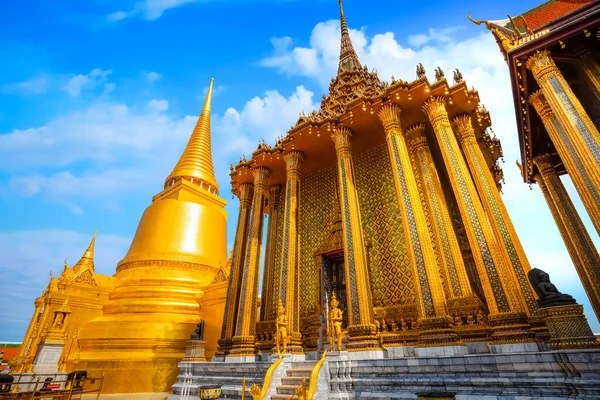 Wat Phra Kaew Sacred Temple Part Thai Grand Palace Temple — Stock Photo, Image