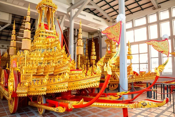 Bangkok Thailand November 2019 Minor Royal Chariot Inne Hallen Bangkok — Stockfoto