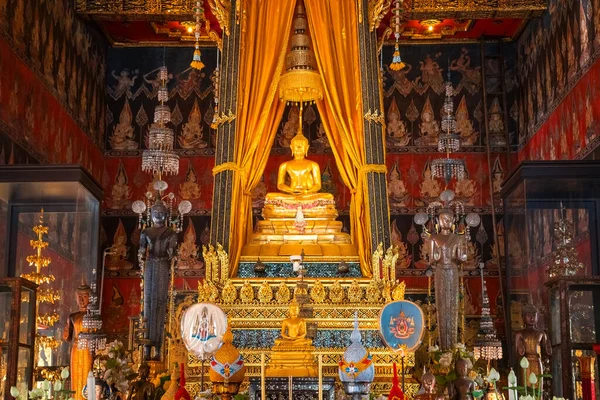 Bangkok Tailandia Noviembre 2019 Estatua Buddha Sihing Dentro Del Phutthai —  Fotos de Stock